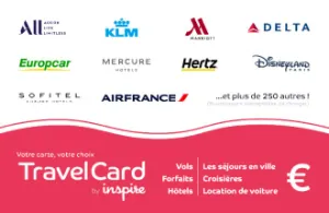 Carte cadeau Inspire Travel